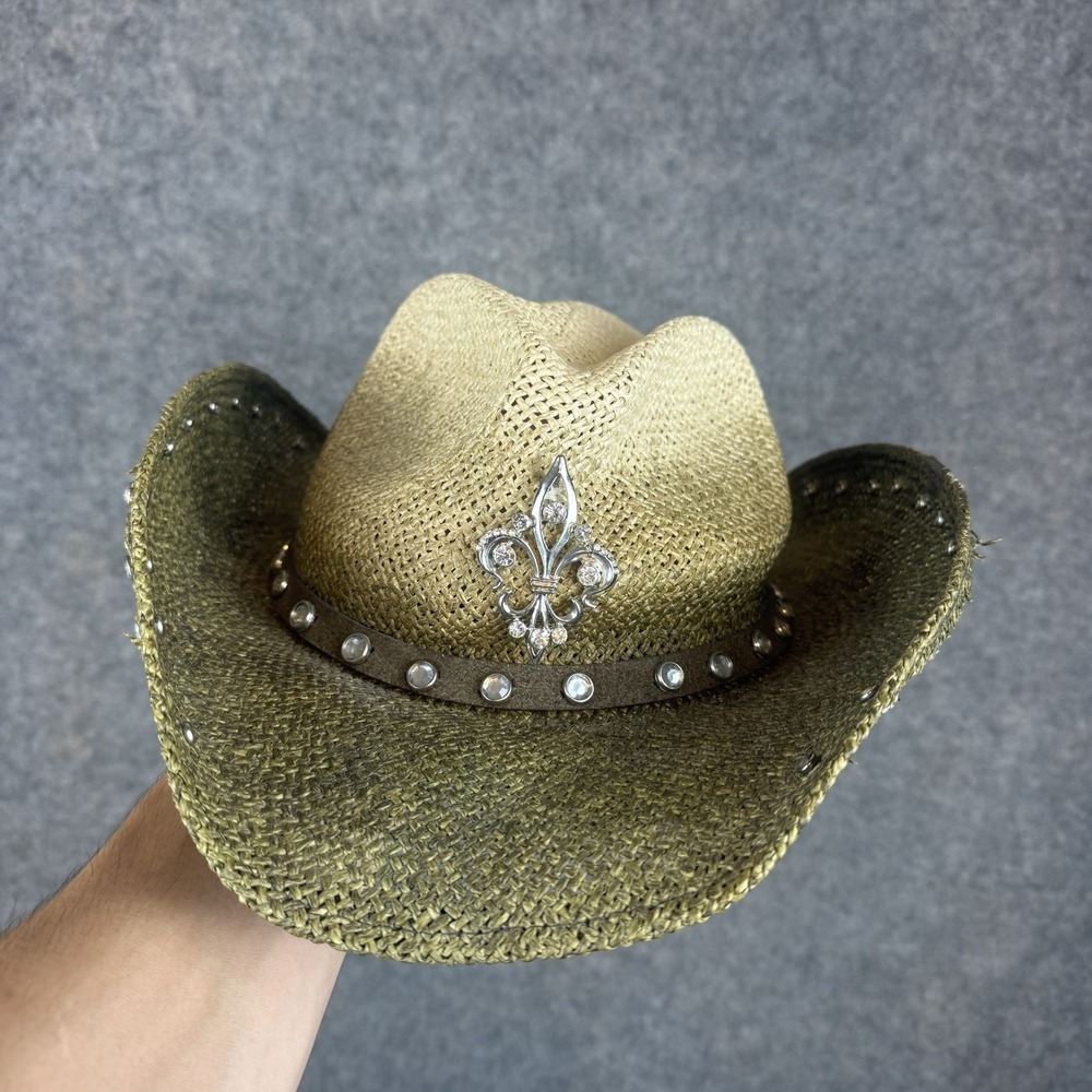 Peter Grimm Drifter Cowboy Hat Embellishments Ombre Color "Country Jazz"